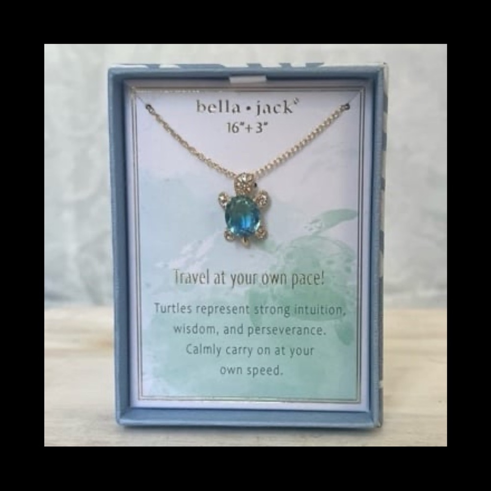 ⚡️Bella & Jack "Turtle" Necklace